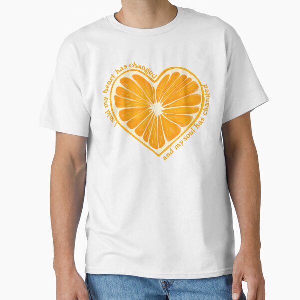 Vista previa del artículo con la obra «Corazón de jugo de naranja», diseñado y vendido por beccalikeya.