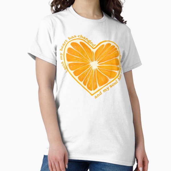 Item preview, Orange Juice Heart designed and sold by beccalikeya.