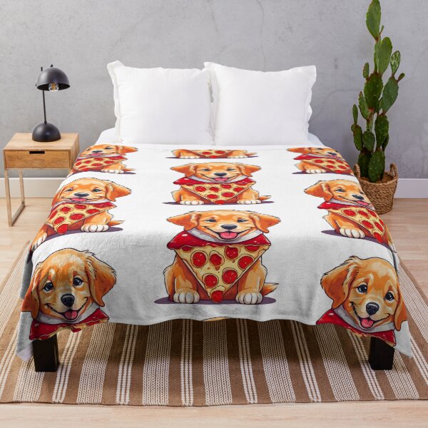 Item preview, Golden Retriever Puppy in Pizza Costume - Funny Dog Lover designed and sold by Fredster1966.