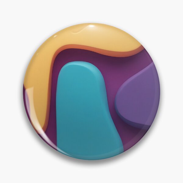 Item preview, Soft Shapes and Vibrant Colours on Bold Background designed and sold by ArtComixHaven.