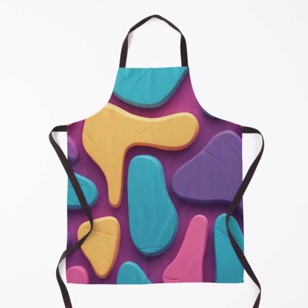 Item preview, Soft Shapes and Vibrant Colours on Bold Background designed and sold by ArtComixHaven.
