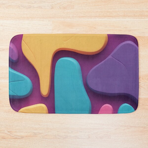 Item preview, Soft Shapes and Vibrant Colours on Bold Background designed and sold by ArtComixHaven.