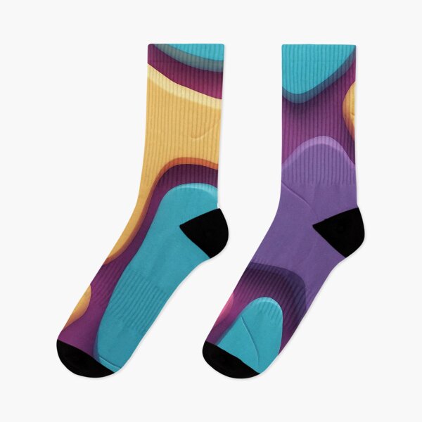 Item preview, Soft Shapes and Vibrant Colours on Bold Background designed and sold by ArtComixHaven.