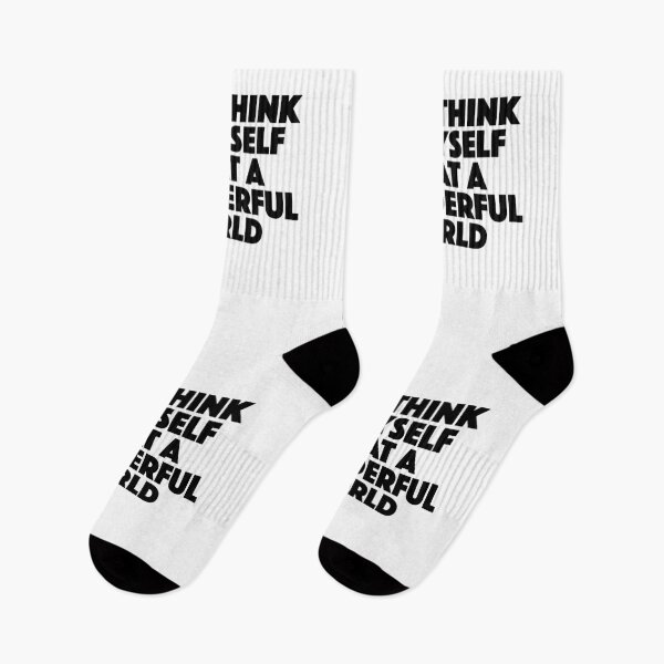 Item preview, What a wonderful world (black) designed and sold by didijuca.