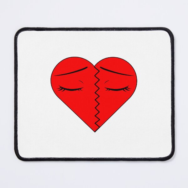 Item preview, Sad Broken Heart With Closed Eyes designed and sold by larissa-myrie.