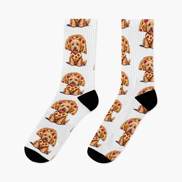 Item preview, Goldendoodle Puppy in Pizza Costume - Cute and Quirky Dog Lover  designed and sold by Fredster1966.