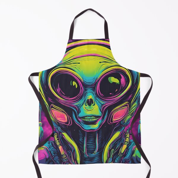 Artikelvorschau, Retro-Neon-Alien entworfen und verkauft von NicMacTees.