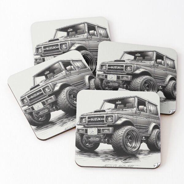 Item preview, Manga Style Jimny 4x4 with lift kit designed and sold by 73corners.