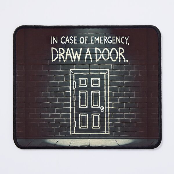 Item preview, in case of emergency draw a door designed and sold by headlessdreamer.