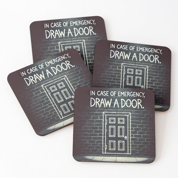 Item preview, in case of emergency draw a door designed and sold by headlessdreamer.