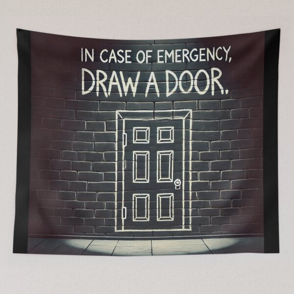 Item preview, in case of emergency draw a door designed and sold by headlessdreamer.