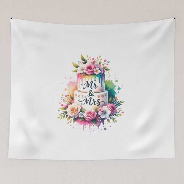 Item preview, "Love Never Fails" Wedding Cake Design – Ideal for Bridal Gifts & Wedding Décor designed and sold by artedigital99.