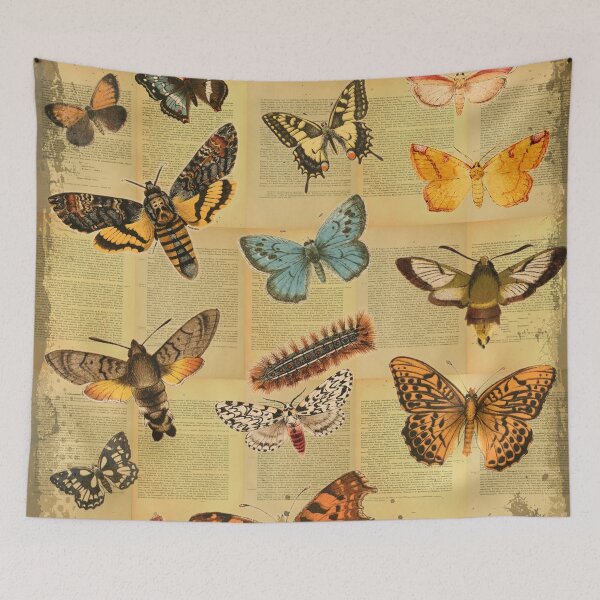Item preview, Butterfly collage 01 designed and sold by jade-cooper-art.