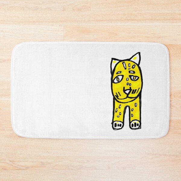 Item preview, Yellow tiger cat designed and sold by badlydrawnbabe.
