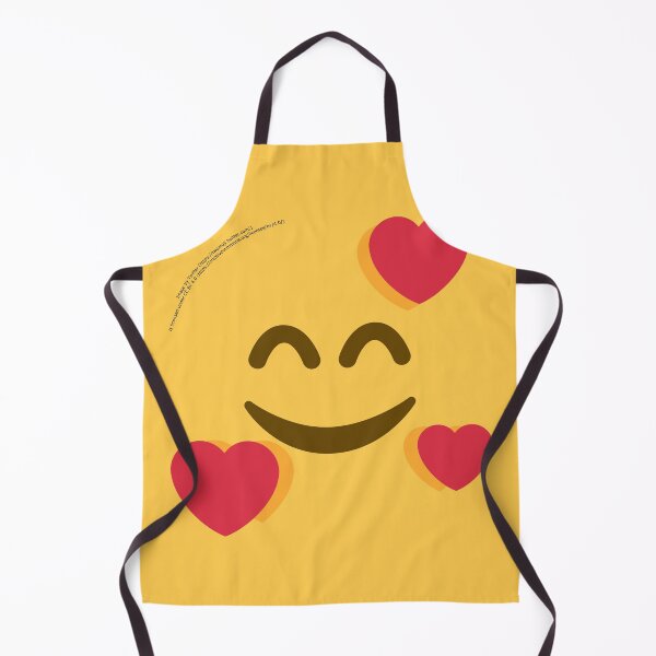 Item preview, Smiling Face with Hearts Emoji designed and sold by VeryRandomShop.