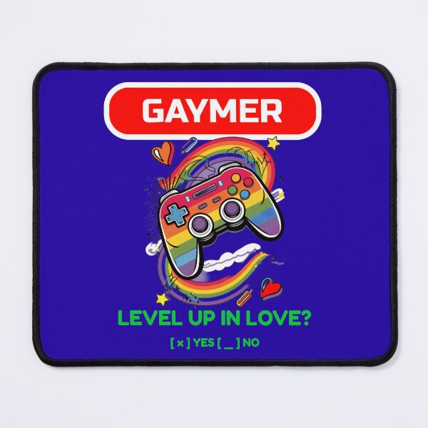 Item preview, Gaymer Level Up In Love? designed and sold by QueerQPaints.