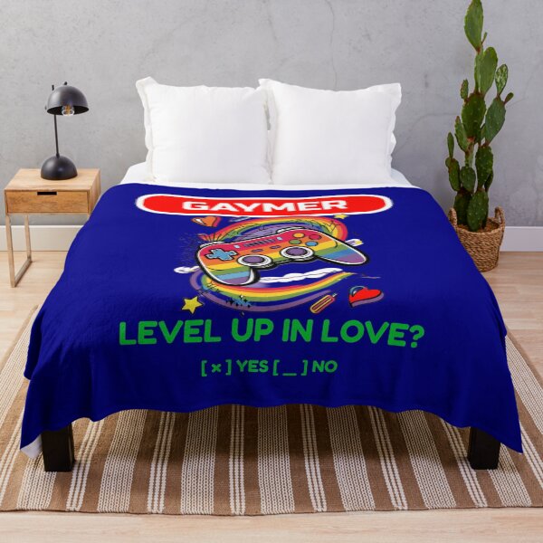 Item preview, Gaymer Level Up In Love? designed and sold by QueerQPaints.