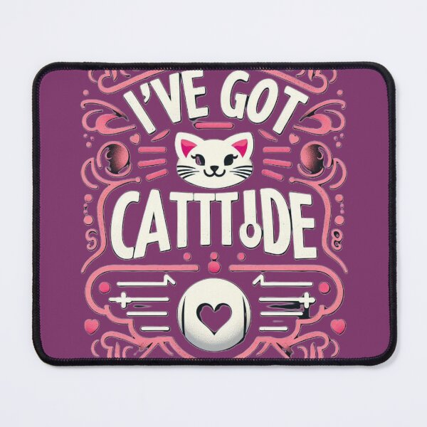 Item preview,  Cat with Attitude Graphic Design / Design Gráfico de Gato com Atitude designed and sold by debbiebento.