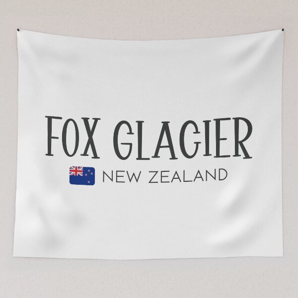 Item preview, Fox Glacier - New Zealand designed and sold by StudioRedKoala.