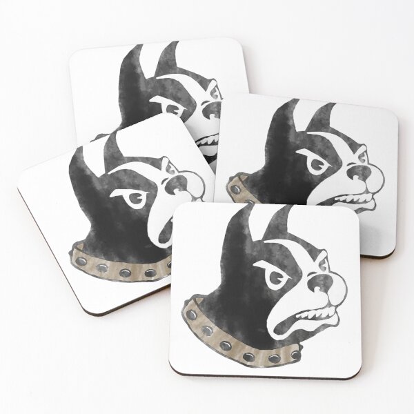 Item preview, Watercolor Black and Gold Wofford College Terrier  designed and sold by dex1one.