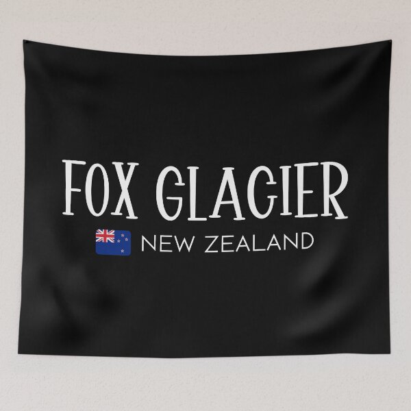 Item preview, Glaciar Fox (Nueva Zelanda) designed and sold by StudioRedKoala.