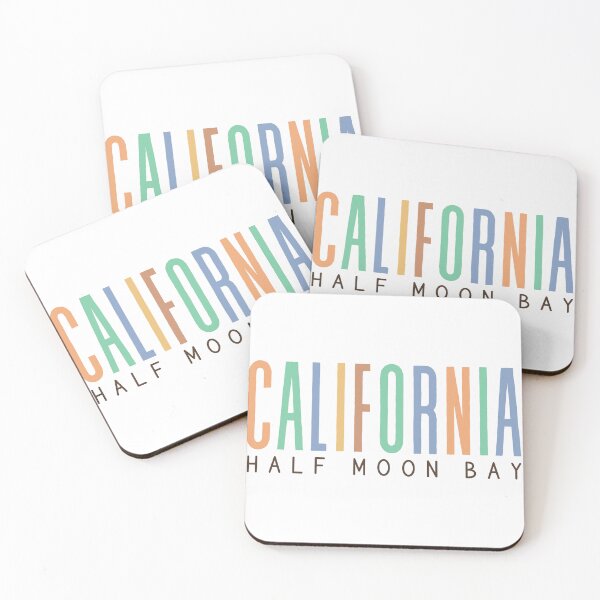Item preview, Half Moon Bay California (Sand Waves) designed and sold by Whackadoodletee.