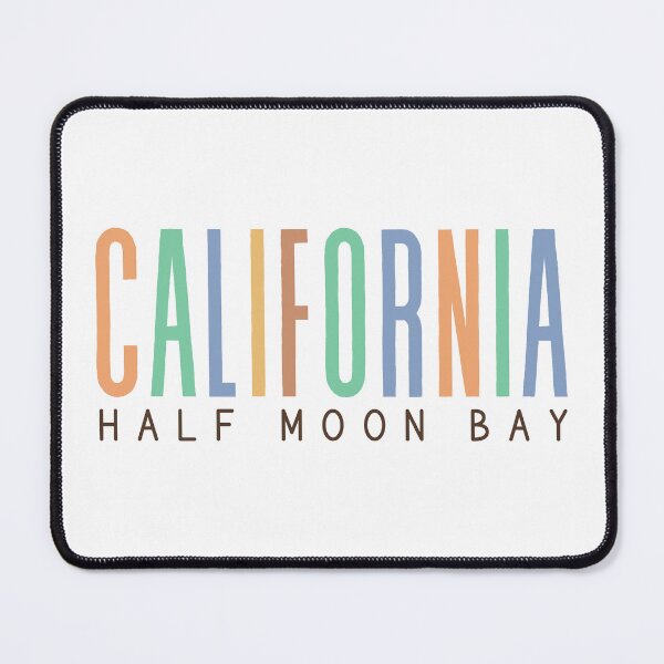 Item preview, Half Moon Bay California (Sand Waves) designed and sold by Whackadoodletee.