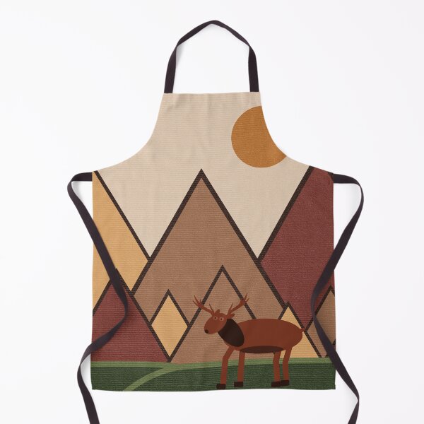 Item preview, Elk in Fall Mountains designed and sold by bunhuggerdesign.