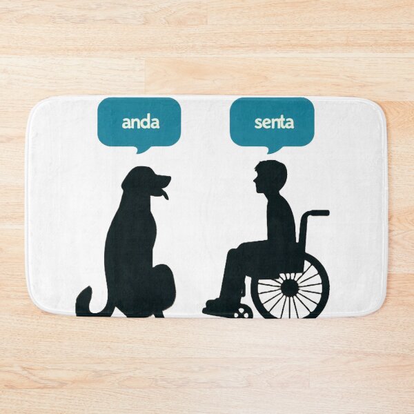 Item preview, Communication Between Service Dog and Handler / Comunicação Entre Cão de Serviço e Seu Dono designed and sold by debbiebento.