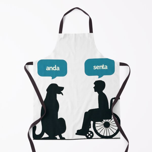 Item preview, Communication Between Service Dog and Handler / Comunicação Entre Cão de Serviço e Seu Dono designed and sold by debbiebento.