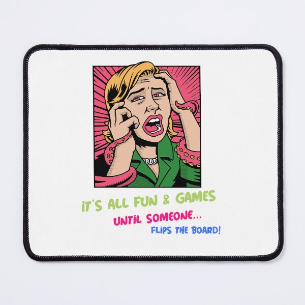 Item preview, "It's All Fun & Games Until Someone Flips the Board!" designed and sold by BestMerchnTees.