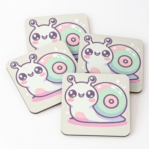 Item preview, Cute Kawaii Snail Design - Adorable Cartoon Art for Kawaii, Animal Lovers and Kids designed and sold by DiverzeDesignz.