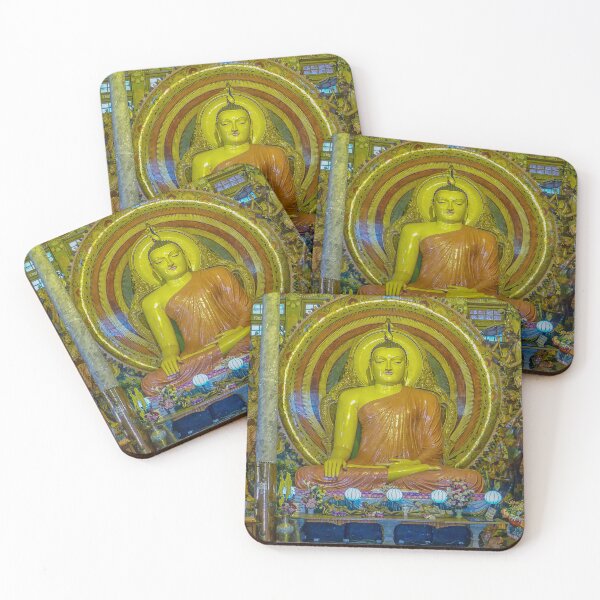 Item preview, Statue of Buddha in Gangaramaya Temple - Colombo Sri Lanka designed and sold by TonyCrehan.