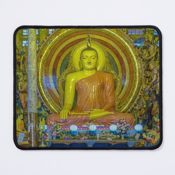 Item preview, Statue of Buddha in Gangaramaya Temple - Colombo Sri Lanka designed and sold by TonyCrehan.