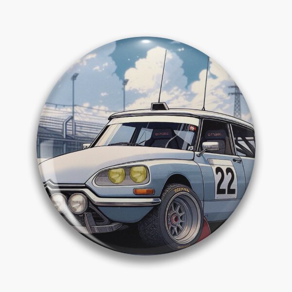 Item preview, Manga Style French Autocross Racecar designed and sold by 73corners.
