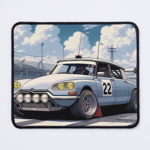 Item preview, Manga Style French Autocross Racecar designed and sold by 73corners.