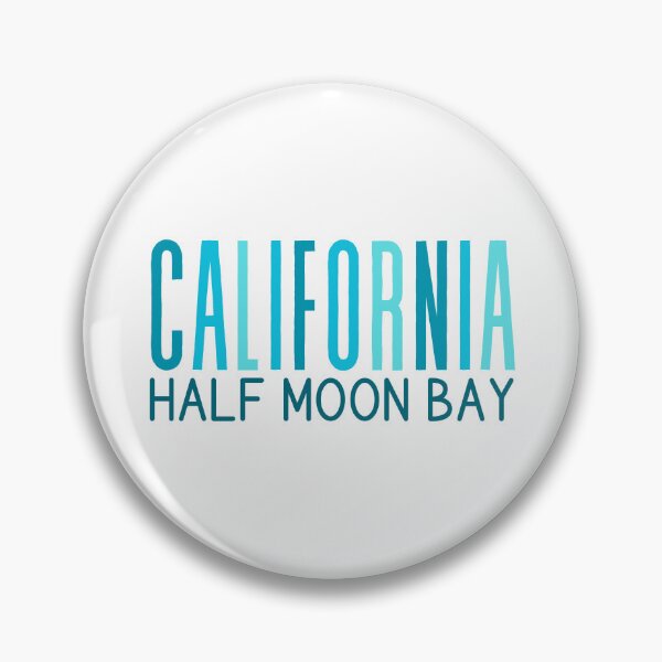 Item preview, Half Moon Bay California (Ocean Waves) designed and sold by Whackadoodletee.