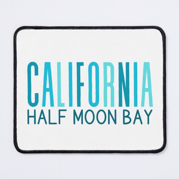 Item preview, Half Moon Bay California (Ocean Waves) designed and sold by Whackadoodletee.