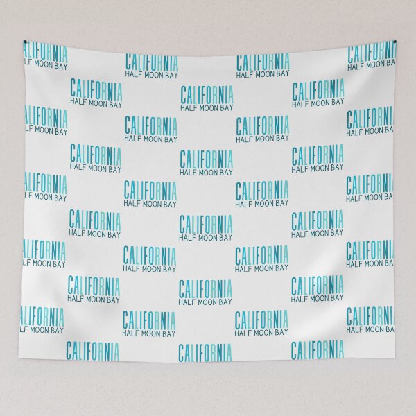 Item preview, Half Moon Bay California (Ocean Waves) designed and sold by Whackadoodletee.