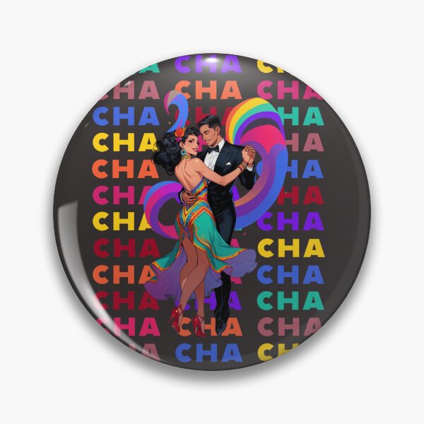 Item preview, cha cha cha dance couple designed and sold by La Loca.