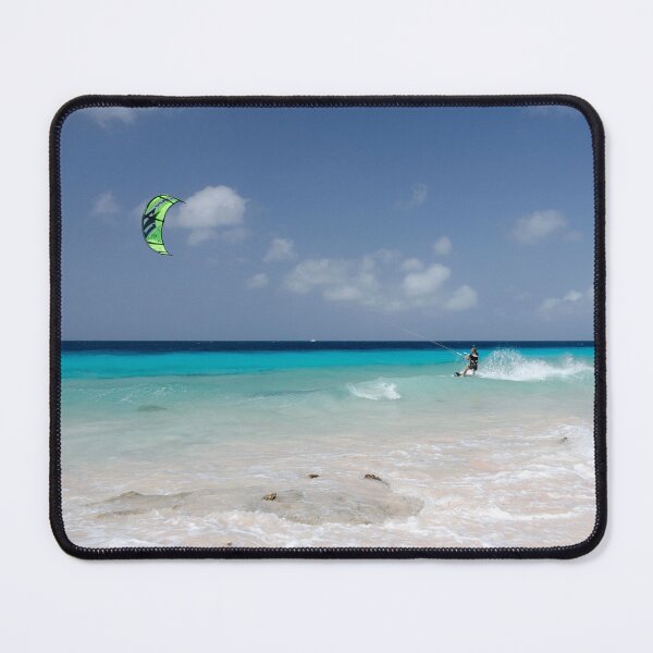 Item preview, Surfing over Turquoise Waters, Atlantis Beach, Bonaire designed and sold by Kasia Design.