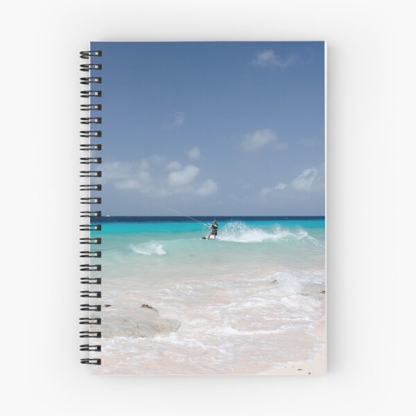 Item preview, Surfing over Turquoise Waters, Atlantis Beach, Bonaire designed and sold by Kasia Design.