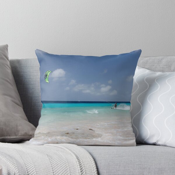 Item preview, Surfing over Turquoise Waters, Atlantis Beach, Bonaire designed and sold by Kasia Design.