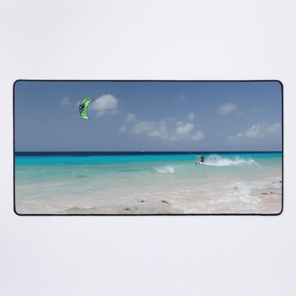 Item preview, Surfing over Turquoise Waters, Atlantis Beach, Bonaire designed and sold by Kasia Design.