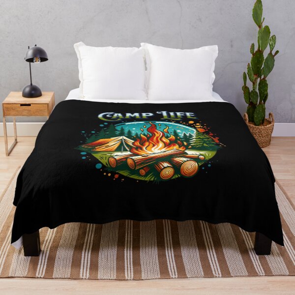 Item preview, Camp Life Adventure – Nature & Camping Vibes for T-Shirts, Mugs, Stickers & More designed and sold by artedigital99.