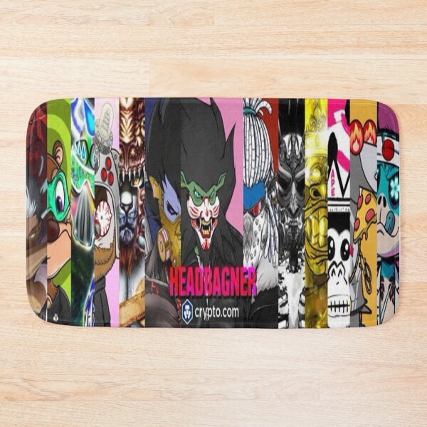 Item preview, HeadBanger's banner designed and sold by DeFi Ape Gang.
