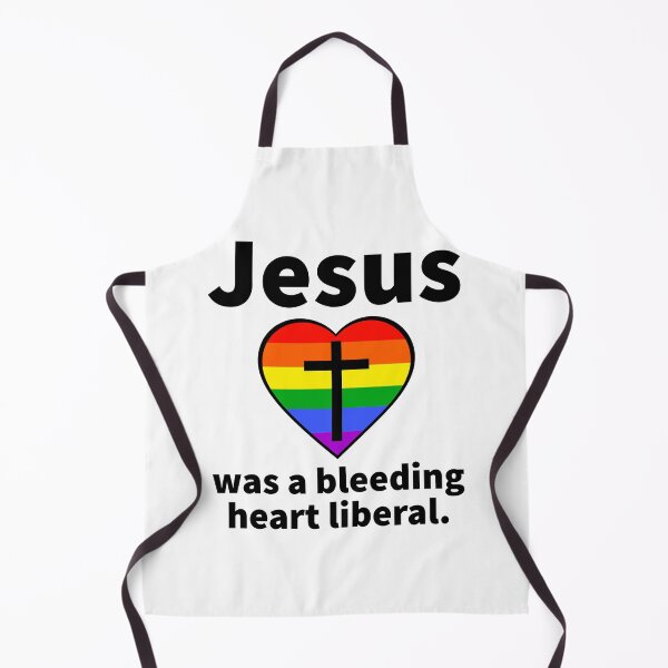 Item preview, Jesus was a bleeding heart liberal rainbow design  designed and sold by Rachel the Artist .