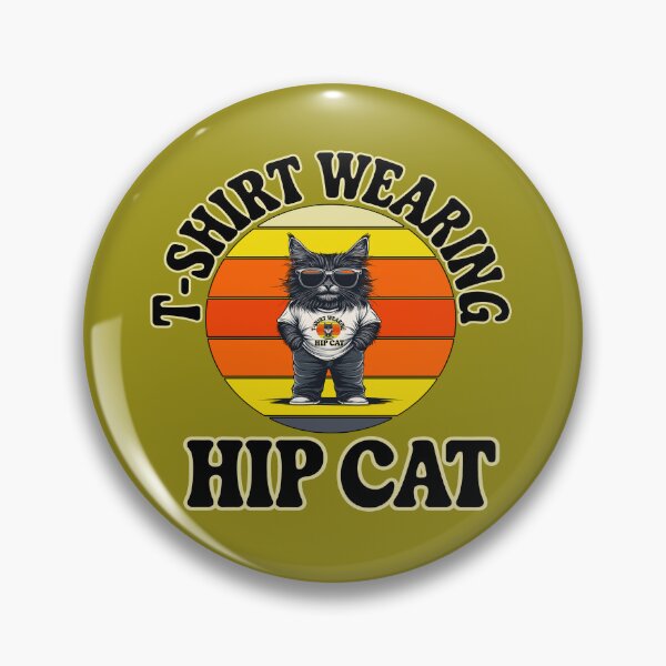 Item preview, T-shirt Wearing Hip Cat.  designed and sold by PrestonSquires.