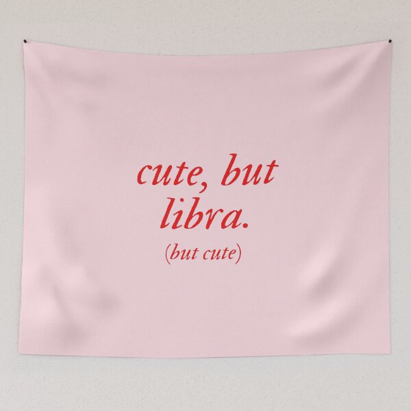 Item preview, cute, but libra (but cute) designed and sold by mydoodlesateme.