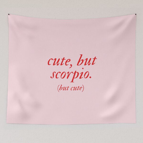 Item preview, cute, but scorpio (but cute) designed and sold by mydoodlesateme.